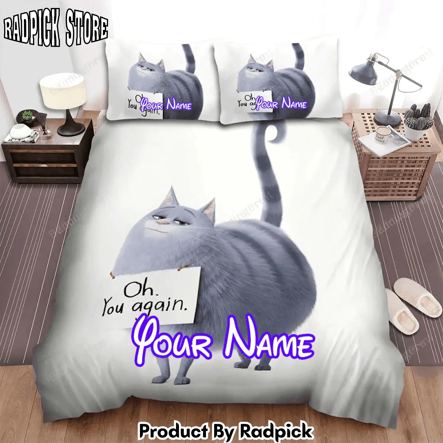 Radpick the secret life of pets 2 chloe poster bed sheets duvet cover personalized name bedding sets rp327964